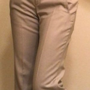 Banana Republic Grey Brushed Cotton Flare Ptns, Size 4